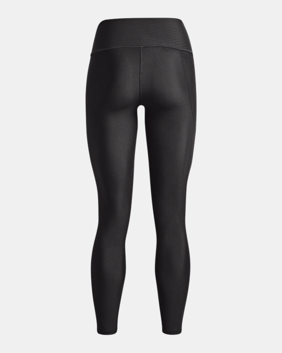 Damen HeatGear® No-Slip Waistband Full-Length-Leggings, Gray, pdpMainDesktop image number 5